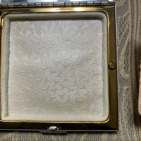 Vintage Mother of Pearl & Abalone Compact Unused - Picture 9 of 11